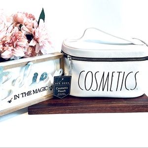 NWT RAE DUNN Large Essentials Cosmetic storage bag